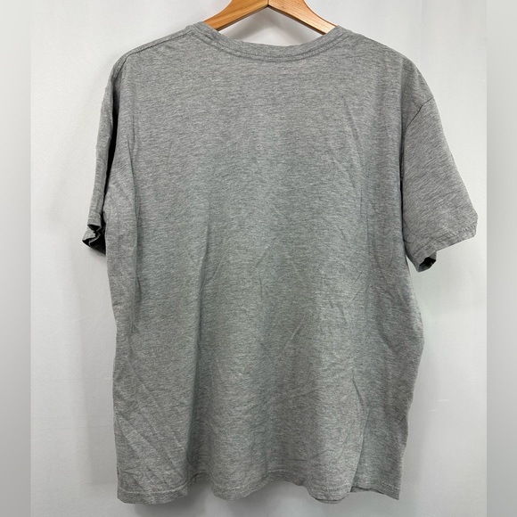 Pabst Blue Ribbon short-sleeve graphic logo t-shirt gray Men’s Sz XL - Picture 4 of 9